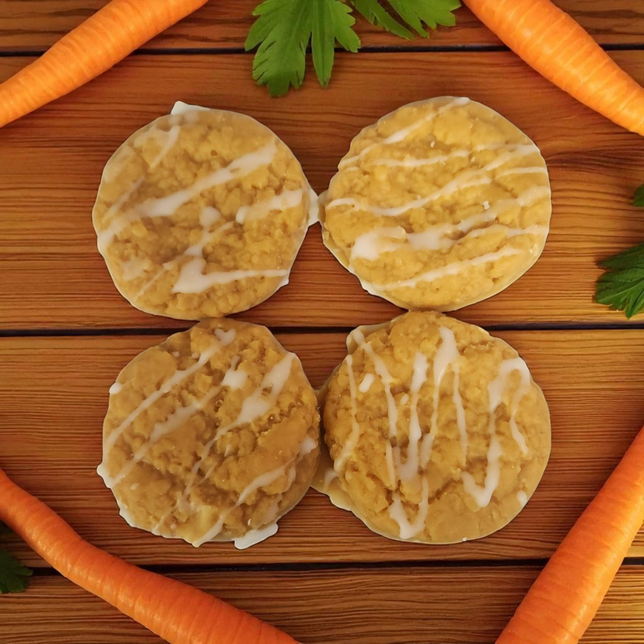 Carrot Cake Cookie Wax Melts 3.7oz – Warm, Sweet & Realistic Bakery Scent
